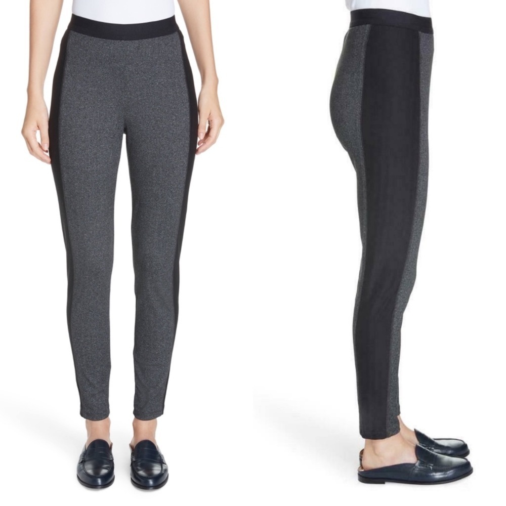 Eileen Fisher Herringbone Ankle Leggings